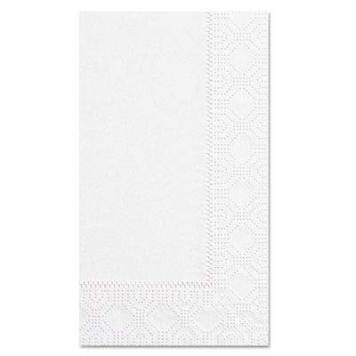 Hoffmaster 180500 Dinner Napkins, 2-Ply, 15 x 17, White, 1000/Carton