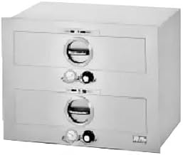 Toastmaster 3B84AT09 29-Inch Built-In 2-Drawer Warmer with Individual Thermostats - 120V/900W