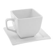 10 Strawberry Street Cup & Saucer / 3x1.75x2.5 / White Coffee Cups & Mugs
