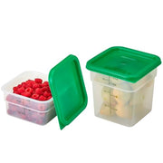 Cambro Green, Translucent / 2 and 4 QT + Lid / 1 Container Sets