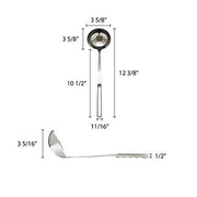 Thunder Group Medium / Silver / Classic Soup Ladles
