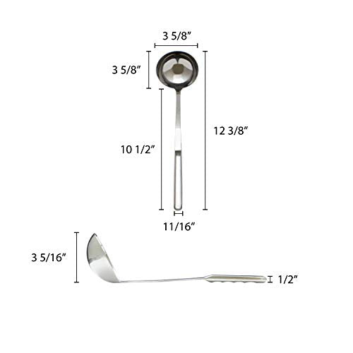 Thunder Group Medium / Silver / Classic Soup Ladles