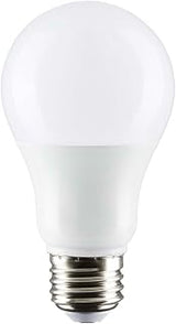 Satco 8.8-Watt LED E26 Light Bulb, 2700K, 25000 Hour Rating, Dimmable White