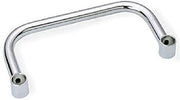 Extended Chrome Push Handle for Metro Super Erecta Posts and Carts, 14"