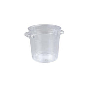 StorPlus Polycarbonate Round Food Storage Container by Carlisle – 1.0 quarts, Polycarbonate (PC), Clear, Model 1076107