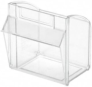 QUANTUM STORAGE SYSTEMS Tip-Out Bin, Clr, F/ Mfr. No. Qtb306