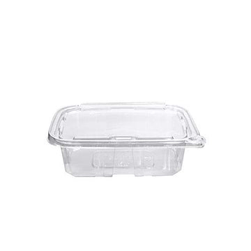 Koda Cup Hinged-Lid Tamper-Evident Container by Eatery Essentials – 24 oz., 24.0 ounces, Polyethylene Terephthalate (PET), clear, Pack of 200