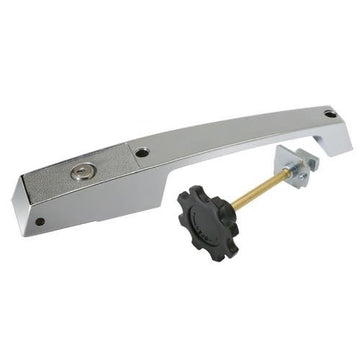 1238 Pacesetter Flush Locking Handle w/Inside Release Knob by Kason – Metal, Model 11238C00005