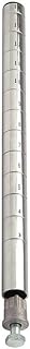QUANTUM STORAGE SYSTEMS P39C Medical Wire Shelving Post, Chrome