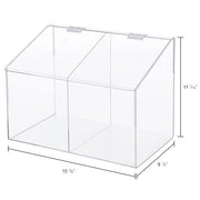 Acrylic PPE Dispenser by Global Industrial – Acrylic, Clear, Model 695989