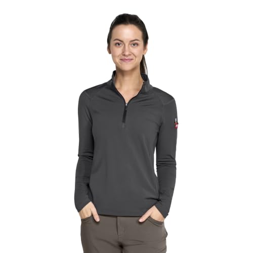 Red Kap X-Large / Carbon / Performance Stretch Jersey 1/4 Zip Pullover Sweaters
