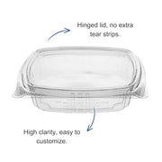 KODA CUP 8oz / Clear / 8.0 fluid_ounces Clamshell Take Out Containers