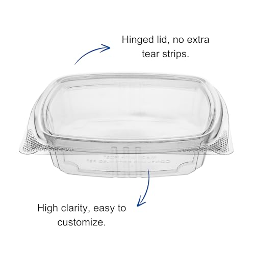 KODA CUP 8oz / Clear / 8.0 fluid_ounces Clamshell Take Out Containers
