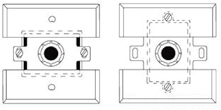 Wiremold WH2051H STL Flush Plate Adapter 2000 White