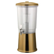 Service Ideas Vintage Gold / 3 Gallon / Traditional Iced Beverage Dispensers