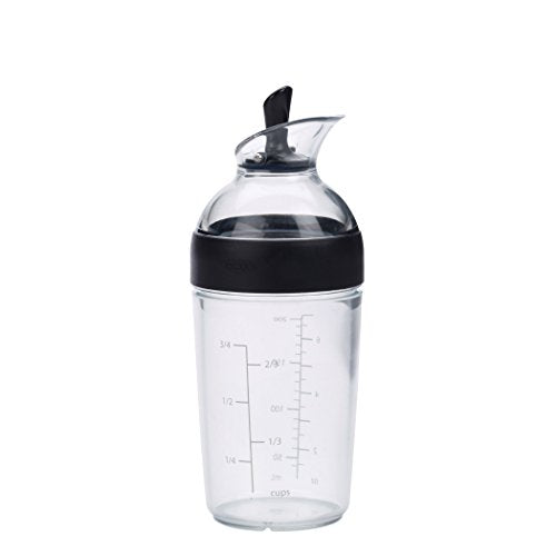 OXO Salad Spinner Glass + Shaker- Black / Clear, Black / 1 Spinners
