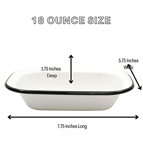 Tablecraft 4 / 7.75" L x 5.75" W x 1.75" H / Serving Pan 7.75 by 5.75, 1.75 Deep Roasting Pans