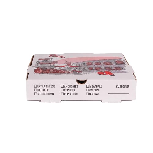 KITCH24/7 White / 12 x 12 x 2 / 85.0 ounces Pizza Boxes