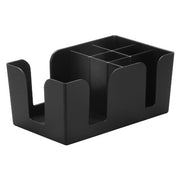Bar Organizer by Royal Industries – Plastic, Black, Model ROY BARAID