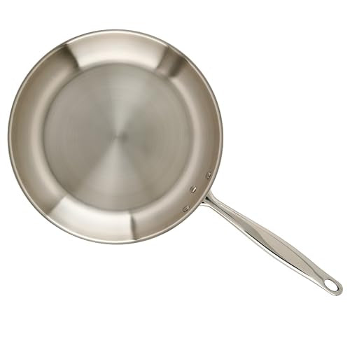 Winco 12" / Natural Finish / Silver Woks & Stir-Fry Pans