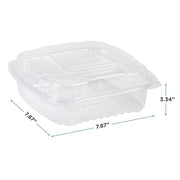 ECO PRODUCTS 8"x8" / Clear / Green Products Cups