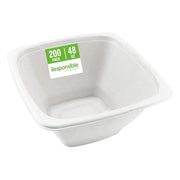 Responsible Products 48 oz (200 Count) / Natural Brown / Casual Bowls