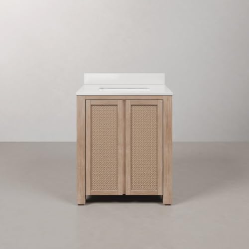 Water Creation 30" Width / Toffee Latte / 1 Bathroom Vanities