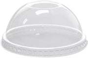Karat C-KDL78 8oz 10 oz 78mm PET Dome Lids (Case of 1000)