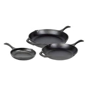 Lodge 8”, 10", & 12" (Pack of 3) / Black / 5.0 quarts Skillets