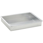 Winco 9" x 13" x 2" / Aluminum / 2.0 inches Round
