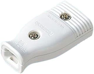 Panasonic Better Small Cord Connector Body, White, Pack of 100 WH4615P100
