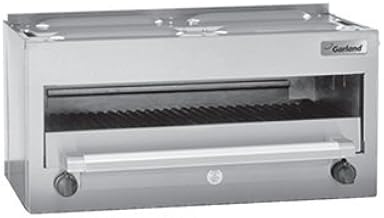 Garland MSR16M Master Series Heavy Duty Range Mount 34" Gas Salamander Broiler with (2) 20,000 BTU Infrared Burners & Hi-Lo Valve Controls