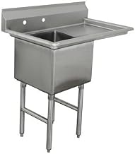 Single Fabricated Bowl Scullery Sink Width: 38.5"