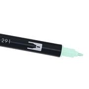 DUAL BRUSH by Tombow – Plastic, Alice Blue, Pack of 6, Model ABT-291