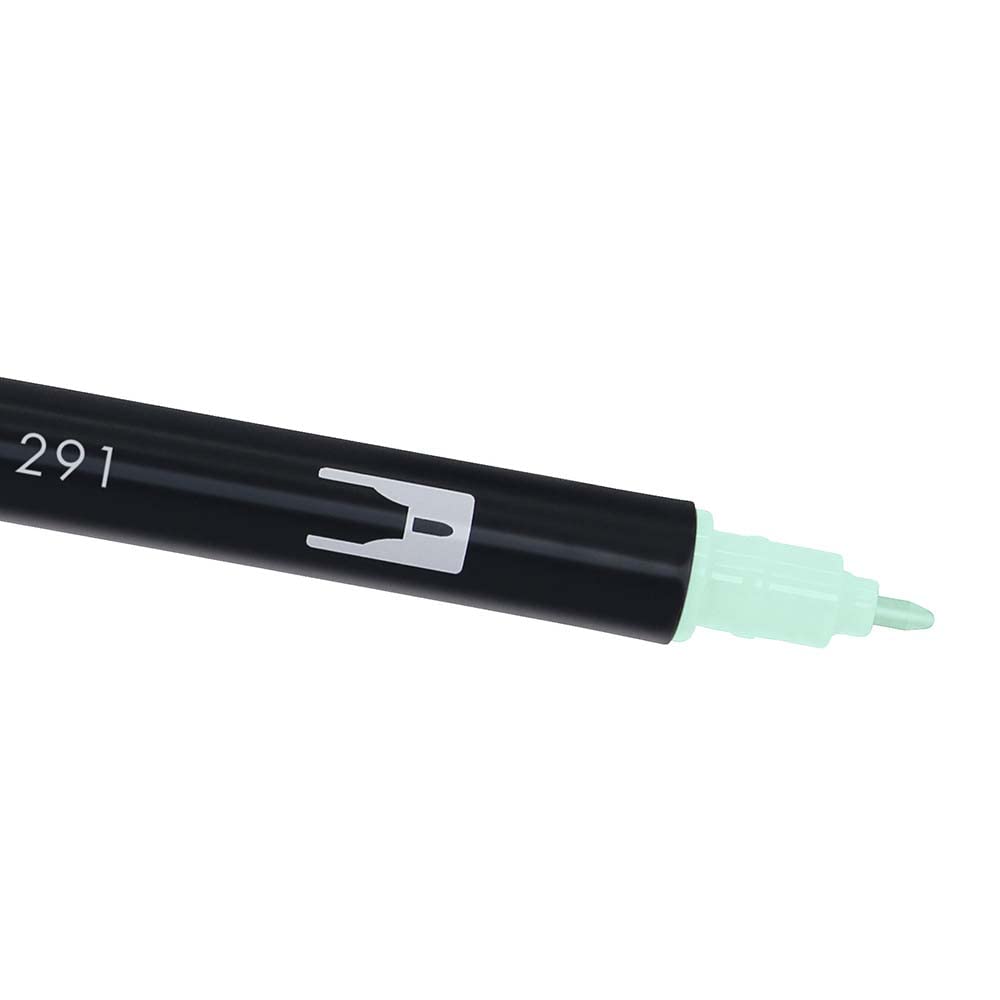 DUAL BRUSH by Tombow – Plastic, Alice Blue, Pack of 6, Model ABT-291