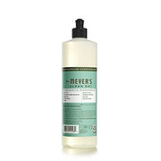 Mrs. MEYER'S 16 Fl Oz (Pack of 2) / Basil / A340 Dish Soap