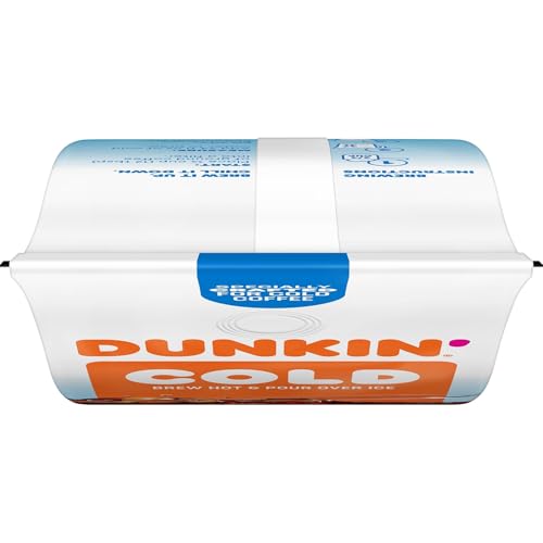 Dunkin' Cold / 10 Ounce (Pack of 1) / Brown Ground Coffee