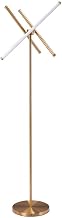 Starlight Canyon Home Floor Lamp, Brass Gold Finish, Works with Dimmer, Steel and Silicone, Modern Decorative Light Fixture