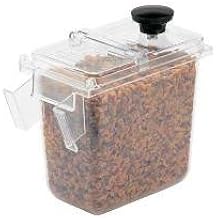 Wall Mount 1/9 Size Jar w/ 1 9/10 qt Capacity, Clear