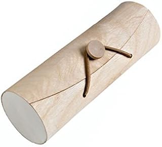 PacknWood 210MAC7CYB Cylindrical Wooden Box With Latch - 2.5 Dia. x 8.9 H In, Pack Of 50