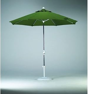 California Umbrella 9-Feet Aluminum Push Tilt Patio Style Umbrella, Pacific Blue