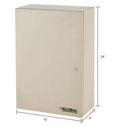 Global Industrial Beige / 8"L x 16"W x 24"H / Industrial Cabinets