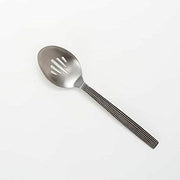 Wavy Aged Stainless Steel Slotted Spoon by American Metalcraft – Stainless Steel, Silver, Model WVASS10