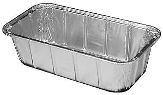 Handi-Foil 1 1/2 lb. Aluminum Foil Loaf Pan - Disposable Bread Baking Tin (pack of 25)