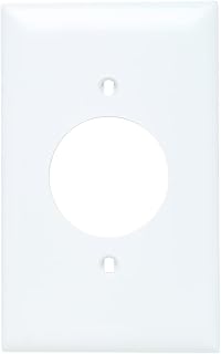 Pass & Seymour Tp720-W Wht 1G Power Outl Plt