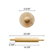 Thunder Group 15 Inch / Wooden / 1 Rolling Pins