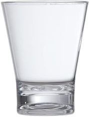 Fortessa Outside Shatter and Chip Resistant BPA Free 6 Pack Premium Copolyester Plastic Drinkware Glasses, Double Old Fashioned, 15 Ounce (6 Pack)