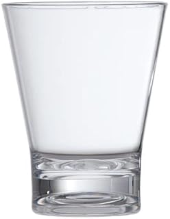Fortessa Outside Shatter and Chip Resistant BPA Free 6 Pack Premium Copolyester Plastic Drinkware Glasses, Double Old Fashioned, 15 Ounce (6 Pack)