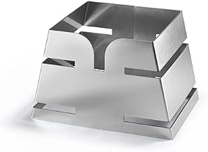 Rosseto Serving Solutions LD135 Large Pyramid Stainless Steel Skycap Riser
