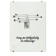 Best-Rite 51"W x 2"H / White / 1 Dry Erase Boards